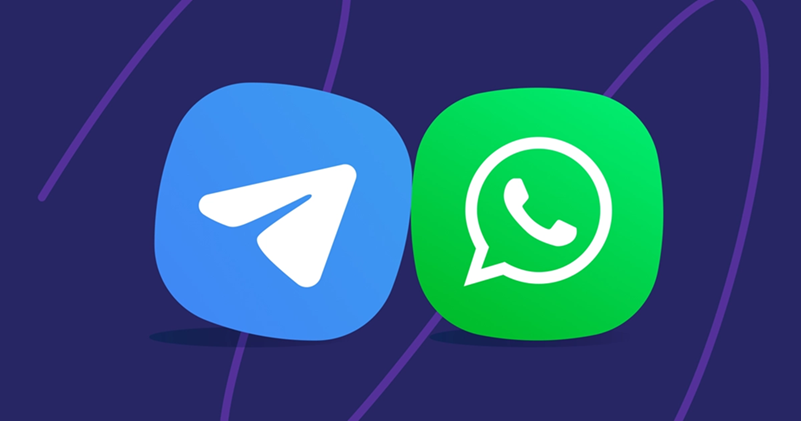 WhatsApp Web and Telegram Download